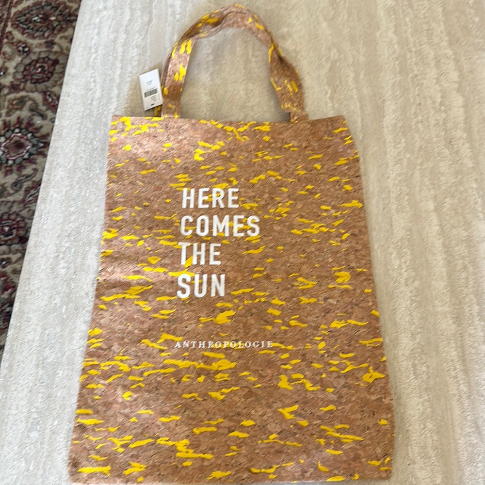 NWT Anthropology tote bag